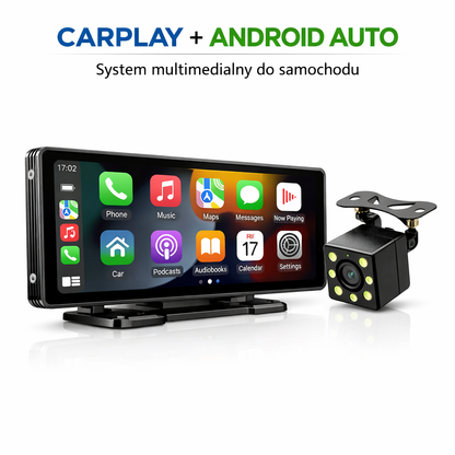 DriveFlow Pro - Bezprzewodowy CarPlay & Android Auto